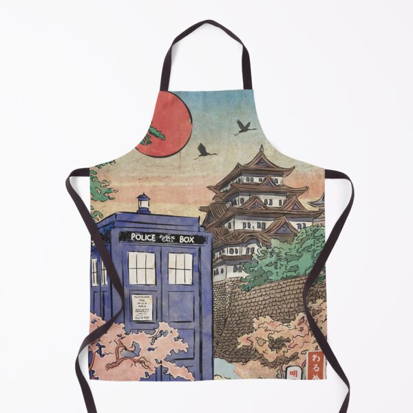 Item preview, Japanese Ukiyo-e Castle Police Box Art designed and sold by angelinesan.