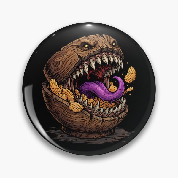 Item preview, Mimic Bowl Monster Tabletop RPG Mimicry designed and sold by SplashTastic.