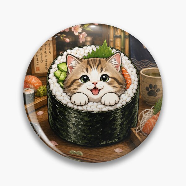 Item preview, Sushi Cat designed and sold by JabbiKamost.
