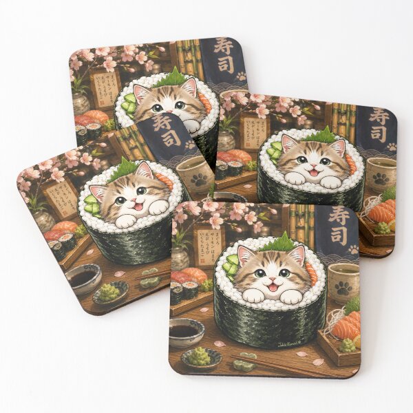Item preview, Sushi Cat designed and sold by JabbiKamost.