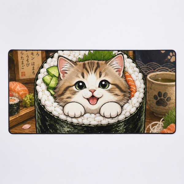 Item preview, Sushi Cat designed and sold by JabbiKamost.