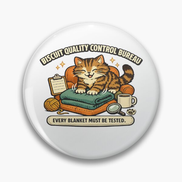 Item preview,  Biscuit Quality Control Bureau Cat designed and sold by Concrete Coffee Studio.