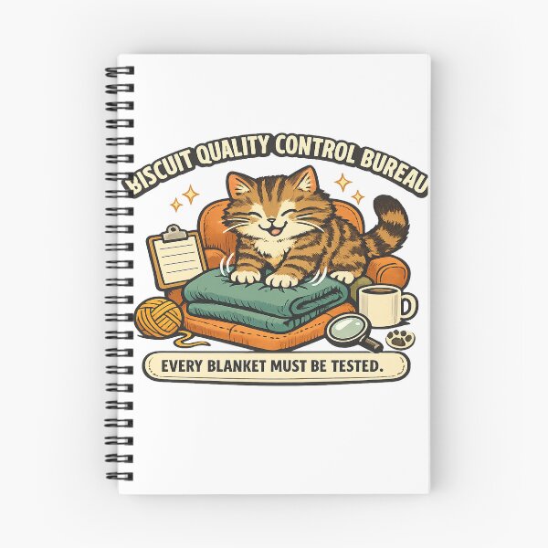 Item preview,  Biscuit Quality Control Bureau Cat designed and sold by Concrete Coffee Studio.