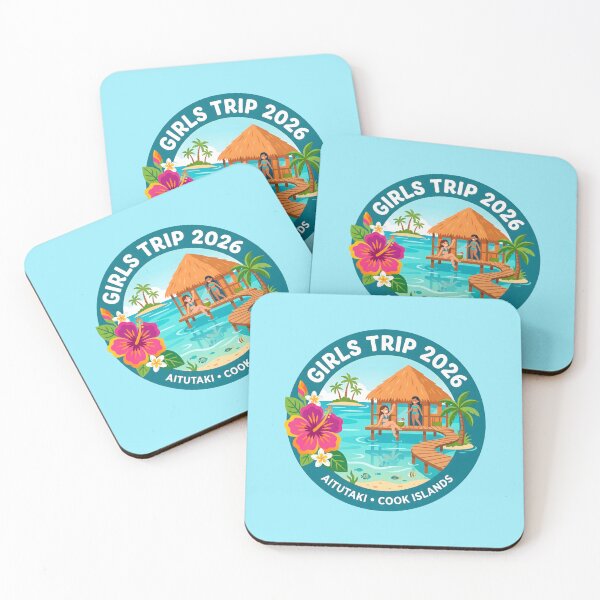Item preview, Aitutaki Lagoon Girls Trip Tropical Getaway designed and sold by SplashTastic.