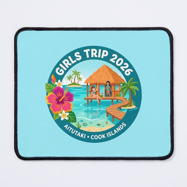 Item preview, Aitutaki Lagoon Girls Trip Tropical Getaway designed and sold by SplashTastic.