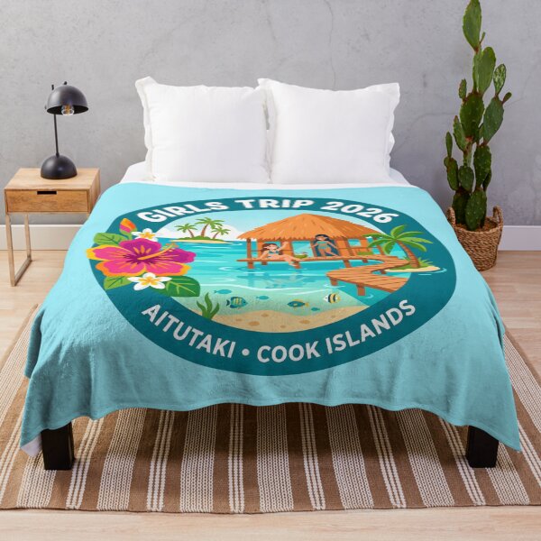 Item preview, Aitutaki Lagoon Girls Trip Tropical Getaway designed and sold by SplashTastic.