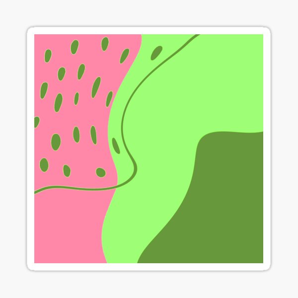 Artikelvorschau, Farbtupfer in Pink und Limettengrün, abstrakte Designs entworfen und verkauft von DEC02.