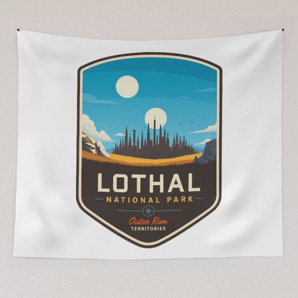 Item preview, Lothal National Park  designed and sold by FrontierCosmic.