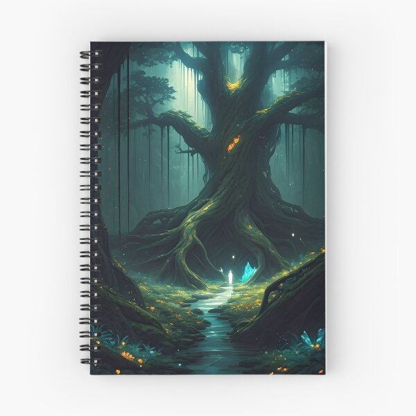 Item preview, Magical Tree at the Heart of Mystical Woods designed and sold by Fanta-sticky.