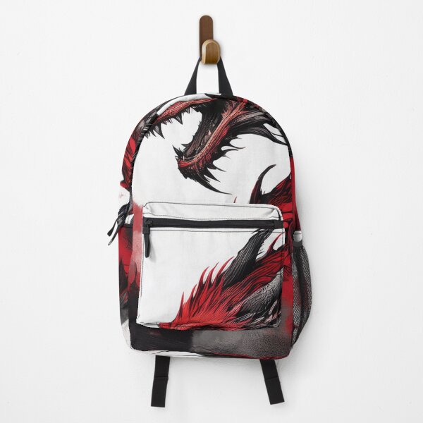 Item preview, Red Dragon Sumi-e | Japanese Dragon Illustration in Black and White Ink designed and sold by Tsuiho_art.