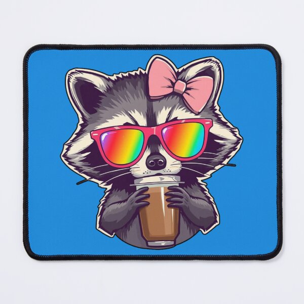 Item preview, Cute Raccoon Pumpkin Spice Latte designed and sold by Uniquely Yours.