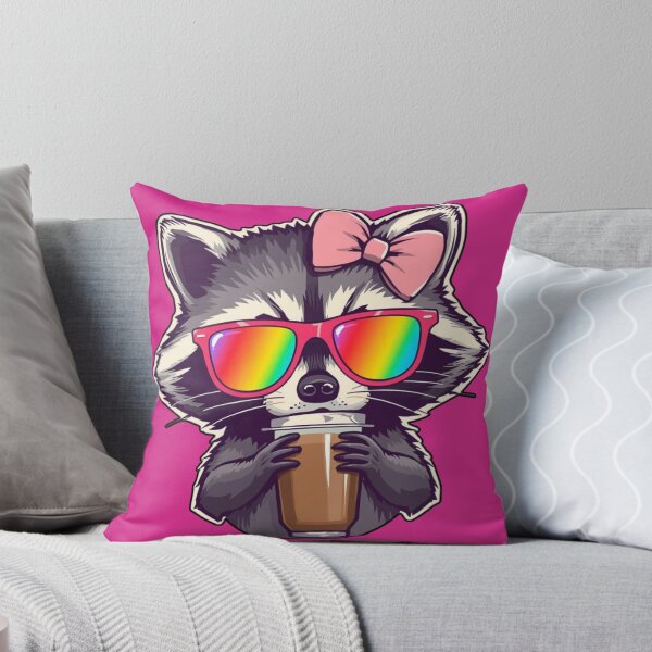 Item preview, Cute Raccoon Pumpkin Spice Latte designed and sold by Uniquely Yours.