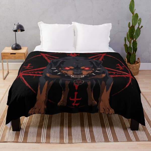 Aperçu de l'œuvre Rottweiler diabolique créée et vendue par Villain Vault.