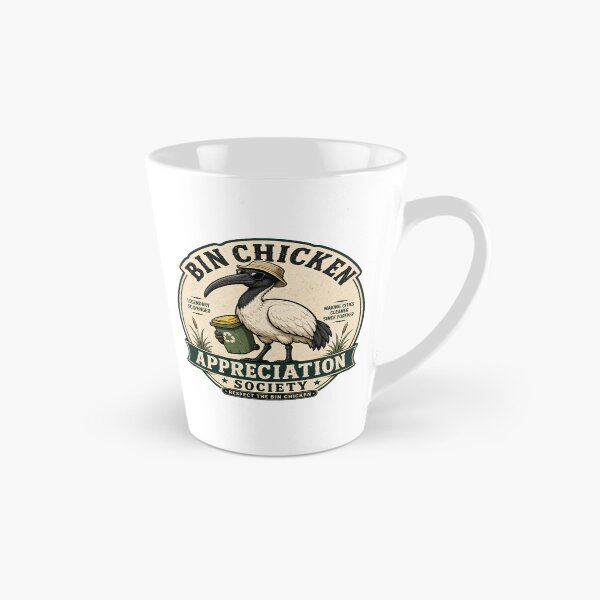 Item preview, Bin Chicken Appreciation Society Funny Ibis Sticker designed and sold by Heart&HustleCo.