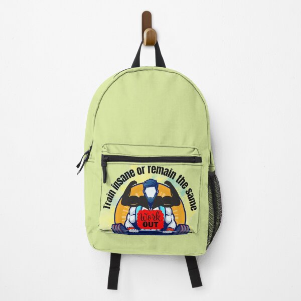 Item preview, Train Insane or Remain the Same Workout Gym Motivation Fitness Design designed and sold by Palette _Vibes.