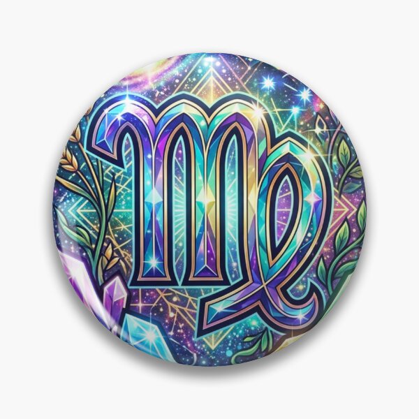 Item preview, Virgo Zodiac Sign designed and sold by shantilovesart.