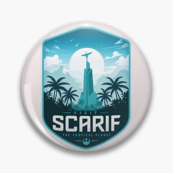 Item preview, Scarif - The Tropical Planet designed and sold by FrontierCosmic.
