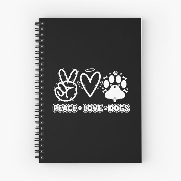 Item preview, Peace Love Dogs Graphic Icon Design designed and sold by GiaoCalonas.