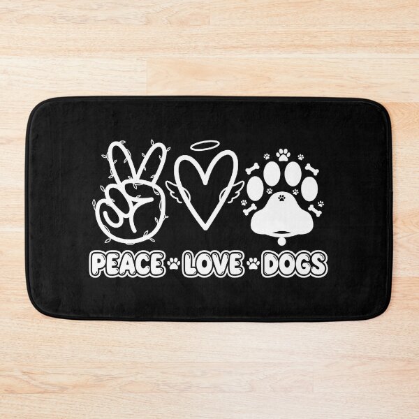 Item preview, Peace Love Dogs Graphic Icon Design designed and sold by GiaoCalonas.