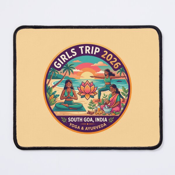 Item preview, South Goa Yoga Girls Trip Ayurveda Wellness designed and sold by SplashTastic.