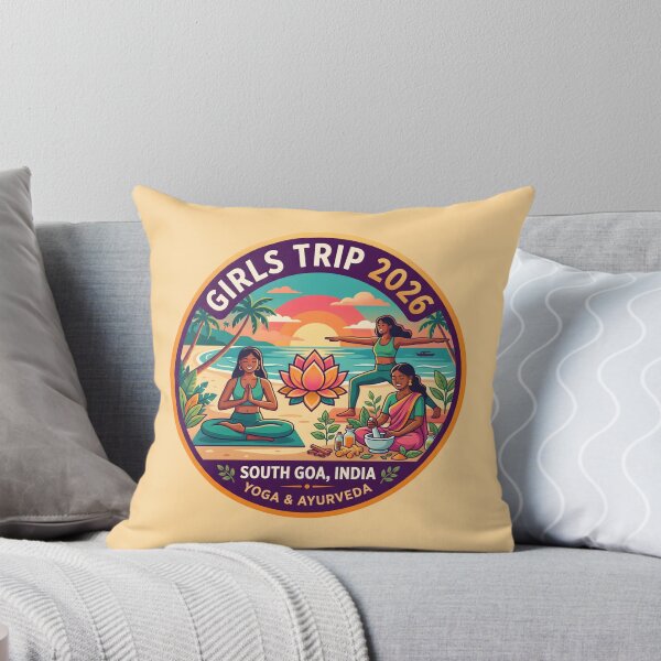 Item preview, South Goa Yoga Girls Trip Ayurveda Wellness designed and sold by SplashTastic.