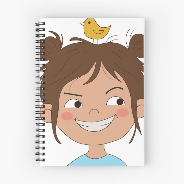 Item preview,  Bird Nest Hair Day - Cute Funny Cartoon Girl designed and sold by TatinkaArtskill.