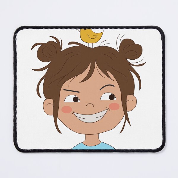Item preview, Bird Nest Hair Day - Cute Funny Cartoon Girl designed and sold by TatinkaArtskill.