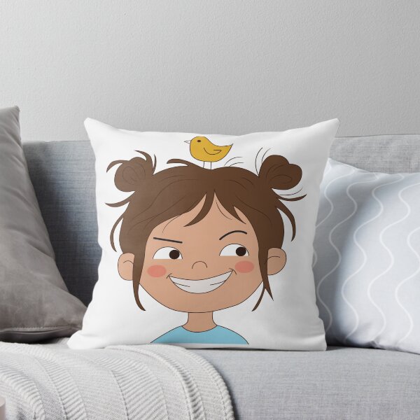 Item preview,  Bird Nest Hair Day - Cute Funny Cartoon Girl designed and sold by TatinkaArtskill.