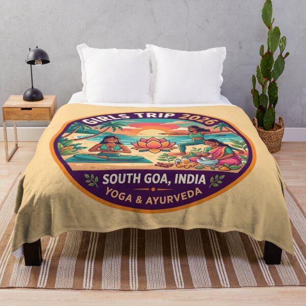 Item preview, South Goa Yoga Girls Trip Ayurveda Wellness designed and sold by SplashTastic.