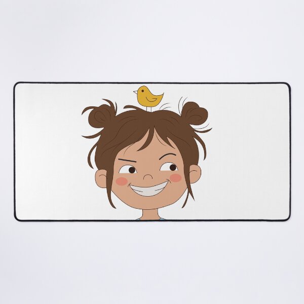 Item preview,  Bird Nest Hair Day - Cute Funny Cartoon Girl designed and sold by TatinkaArtskill.