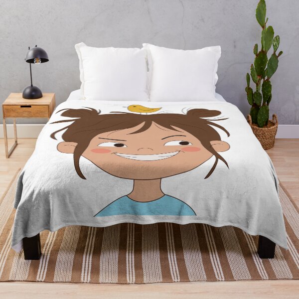 Item preview,  Bird Nest Hair Day - Cute Funny Cartoon Girl designed and sold by TatinkaArtskill.