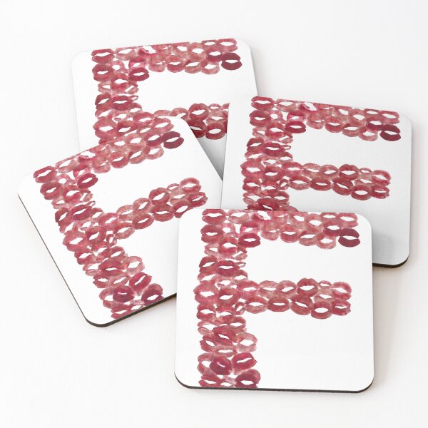 Item preview, Letter 'F' in Kisses designed and sold by Megh Trivedi.