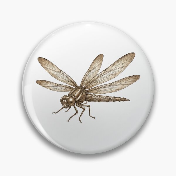 Item preview, Steampunk Mechanical Dragonfly - Intricate Victorian Clockwork designed and sold by Chaoscience.
