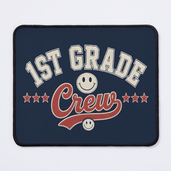 Item preview, Vintage Distressed 1st Grade Crew Retro Varsity Teacher T-Shirt designed and sold by FestivityFinds.
