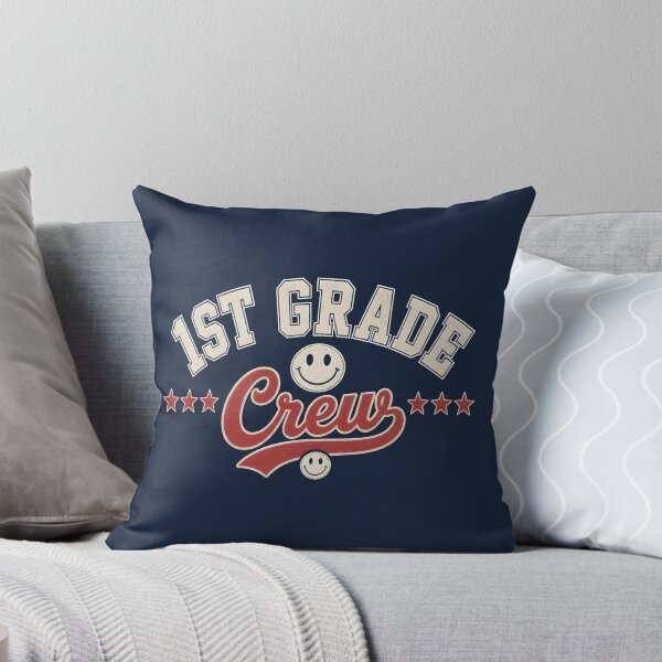 Item preview, Vintage Distressed 1st Grade Crew Retro Varsity Teacher T-Shirt designed and sold by FestivityFinds.