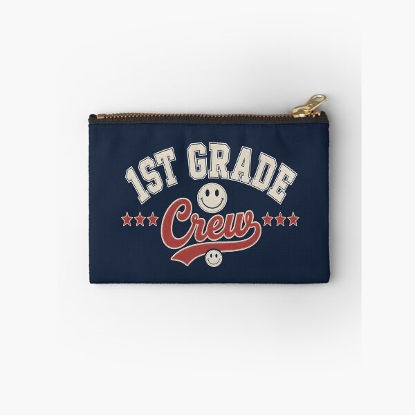 Item preview, Vintage Distressed 1st Grade Crew Retro Varsity Teacher T-Shirt designed and sold by FestivityFinds.