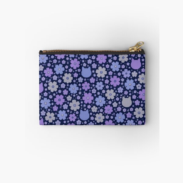 Item preview, Hidden Cat Lavender Blossoms Pattern designed and sold by Mindworx21.