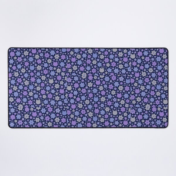 Item preview, Hidden Cat Lavender Blossoms Pattern designed and sold by Mindworx21.