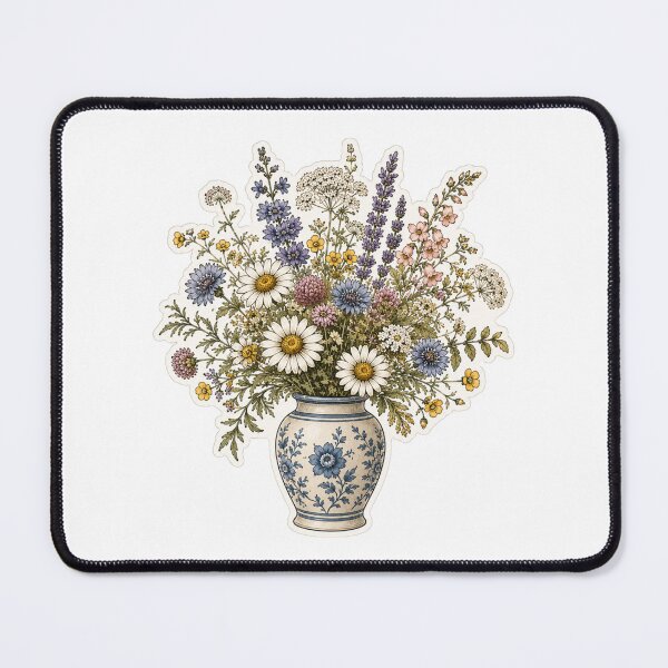 Item preview, Vintage Floral Vase designed and sold by NeoSakura.