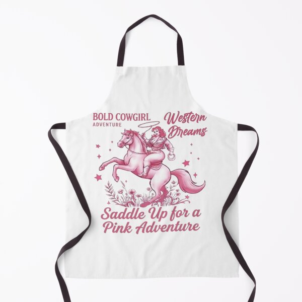 Item preview, Cowgirl on horseback in pink western style designed and sold by Ahmedsyde.