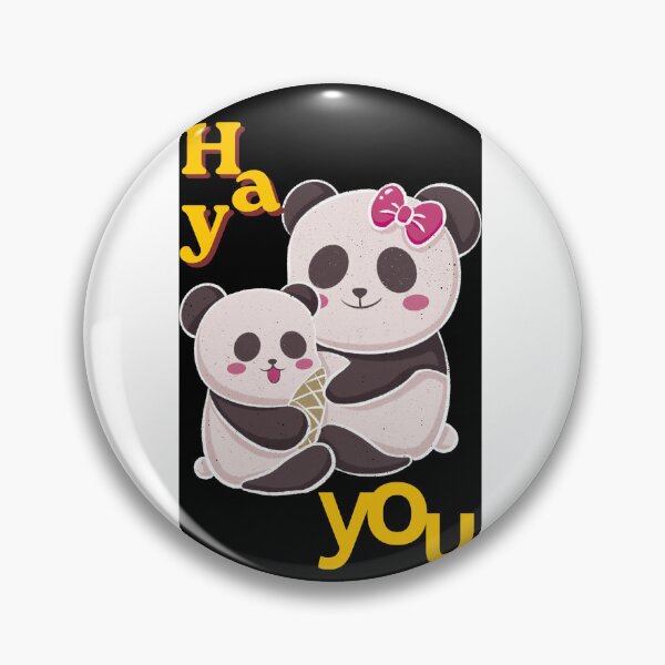 Item preview, ​Hey You Adorable Panda Mom and Baby designed and sold by sisterthreein.