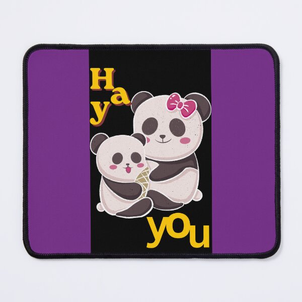 Item preview, ​Hey You Adorable Panda Mom and Baby designed and sold by sisterthreein.
