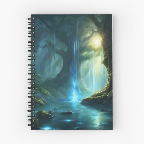 Item preview, Mystical Forest at Sunrise designed and sold by Fanta-sticky.