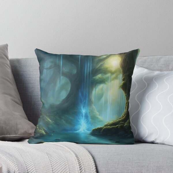 Item preview, Mystical Forest at Sunrise designed and sold by Fanta-sticky.
