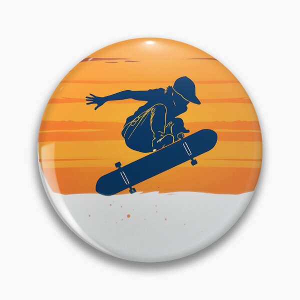 Item preview, Skateboarder Silhouette at Sunset designed and sold by T-domain.