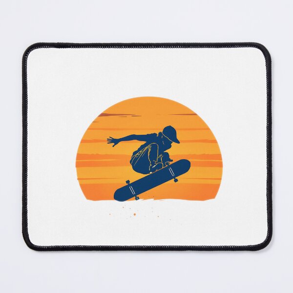 Item preview, Skateboarder Silhouette at Sunset designed and sold by T-domain.