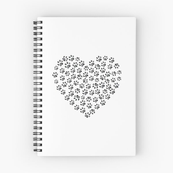 Item preview, Pet Love Heart Pattern Paw Prints designed and sold by GiaoCalonas.