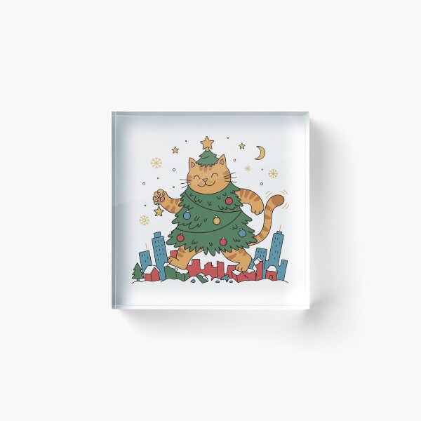 Item preview, Catzilla Christmas. #3 designed and sold by EunsooLee.
