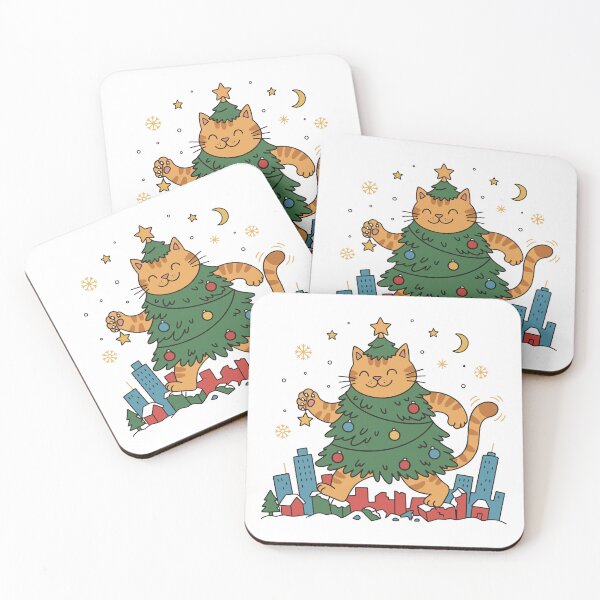 Item preview, Catzilla Christmas. #3 designed and sold by EunsooLee.