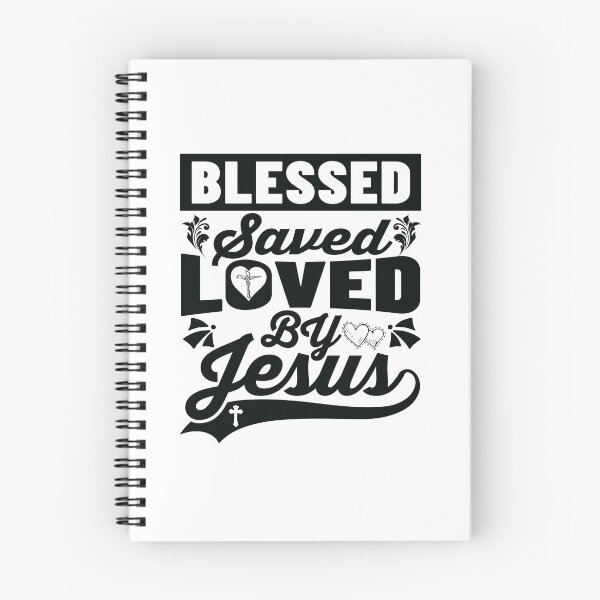 Item preview, Blessed Saved Loved By Jesus designed and sold by Awarrie.